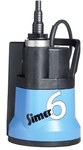 Submersible pump SIMER 6S (230V) - pumps water up to 2 mm water level (metal impeller and housing) with integrated switch with electrodes for automatic pump control